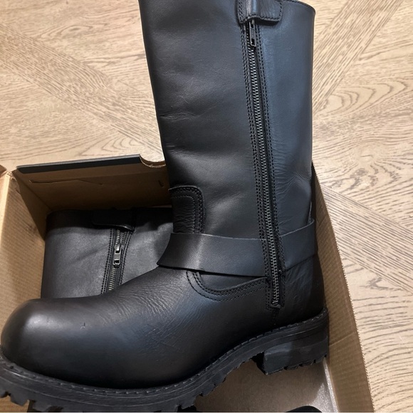Harley Davidson Milwaukee leather Men\'s motorcycle boots